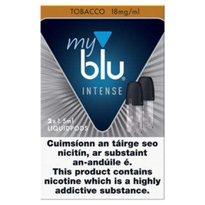 Picture of My Blu Intense 18mg Tobacco Liquidpods 2pk x5